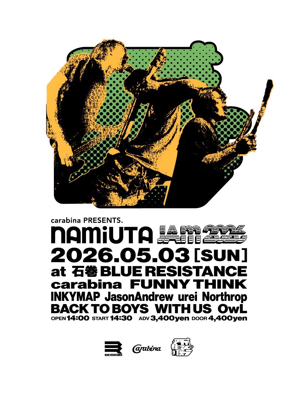 carabina pre. NAMIUTA JAM 2026